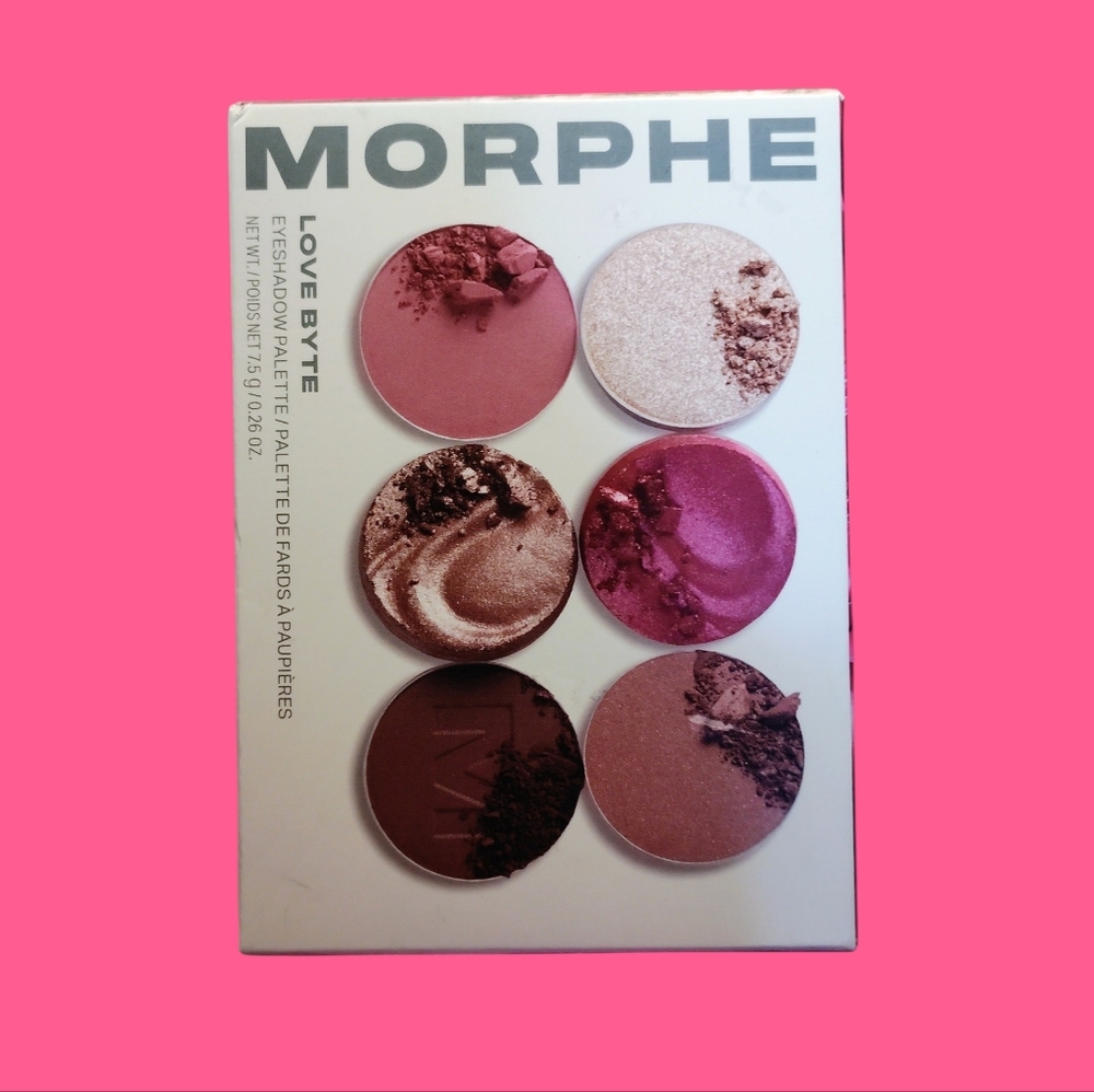 🩷*Morphe* LOVE BYTE ChromaPlus 6-Pan Eyeshadow Palette🩷💕💖💞🥰